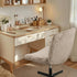 Armless Criss Cross Chair Cover Chair Slipcover Office Desk Chair Covers Velvet Embossing Mid Back Wide Seat Accent