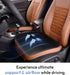 2 Pack 3D 17.75" 17.75" carrotez Double Breathable Air Mesh Cool Seat Cushion Pad for Cars Seats, Home Office Chairs