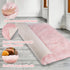 Faux Fur Rug - Soft Fluffy Area Rug 20 x 32 Inch for Bedroom, Living Room, Nursery Decor
