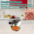 Small Ladle, 8’’ Sauce Gravy Soup Spoon, Hollow Handle, SUS 304 Stainless Steel, 1 Pack (Color: Silver)