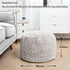 20x20x12 Inches Asuprui Pouf Ottoman Unstuffed Ottoman Foot Rest No Filler Soft Fur Foot Stool Fuzzy Chair Floor Pouf