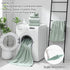 Set,12 (4 Towels,4 Towels,4 Set Ultra Soft Bath Towel Piece Bath Hand Washcloths) Family Bathroom Towels with Hanging