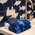 ORIGINAL KIDS Set 12 100% 12 12 Wash Cloth - Bath Time Shark Attack of Washcloths - Cotton Jacquard Super Soft Colorful