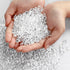600PCS Fake Crushed Ice Rocks - Acrylic Diamond Crystals, Clear Plastic Ice Cubes for Home Decoration