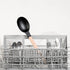 Epicurean Cutting Surfaces Gourmet Series Kitchen Utensil, Large Spoon in Natural and Black Color