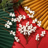 360 60 Pieces Artificial Holly Berries Christmas Winter Fake Berries Bunch Faux Cranberries Bunch on Stems for Table