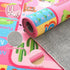 3X5 Terrug Kids Rug for Playroom, Educational Classroom Rug for Kids Room, Washable Nursery Rugs Non Slip Playroom Rugs