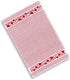 Set 4 Cackleberry Home Bubbly Hearts Windowpane Check Cotton Terrycloth Kitchen Towels