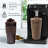 Stephan Roberts 16 oz Set (2 Pack) Coffee Tumbler Insulated Double Wall Travel Mug with Leak Proof Lid, Cup Holder