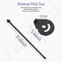 738-0919 617-04094 247288841 247288810 24728905 Steering Shaft w/ Bushing Kit Compatible with MTD Troy-Bilt Craftsman