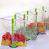 Jokari Adjustable Baggy Rack Stand, 2 Pack, Hands Free Food Storage Bag Holder for Freezer and Sandwich Bags