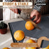 Plastic Cutting Boards for Kitchen, 3-Piece Large Set, Dishwasher Safe with Non-Slip Feet and Juice Grooves