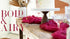 LS Designs Rustic Gauze Cheesecloth Table Runner - 36 x 180 inches (Carmine Red), Open Edge, Non-seared for Weddings