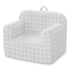 Cozee Delta Children Checkered Chair, Grey