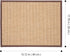 Beavorty Bamboo Rug Woven Straw Seat Cushion, Japanese Style Rattan Futon Sitting Pad for Zen Garden Yoga