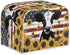 American Flag Toaster Dust Cover, Washable Cow Sunflower 2 Slice Toaster Cover, Decorative Kitchen Appliance Protector