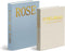 Premium Linen Decorative Book Box Set of 2 - Letter Gold Foil