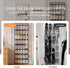 40 Closet homyfort Over the Door Shoe Organizer, Large Breathable Mesh Pocket,Space Saving Hanging Shoe Rack,Shoe