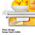 OXO Good Grips 14 in Fridge Undershelf Drawer for Deli Meat, Cheese, Produce, and More