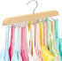 Tank Top Hanger with Premium Wood, 20 Large Capacity, Space Saving, 360 Degree Rotating Foldable Hooks