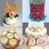 Baroque Fondant Molds, Scroll Border Lace Silicone Molds, Relief Flower Mold for Cake Decoration, Set of 3