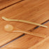 BambooMN Matcha Whisk Set - Golden Chasen (Tea Whisk), Chashaku (Bamboo Scoop), Deep Scoop, Tea Spoon - 2 Sets