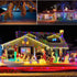 40FT 120 8 LED Rope Lights Battery Operated String Lights LEDs Modes Fairy Lights with Remote Timer Outdoor Decoration
