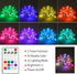 osteplus 16.4FT 1-Pack Battery Operated Fairy Lights Color Changing String Light with Remote, Twinkle LED Lights USB