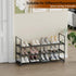 Saincustom 3-Tier Closet 3 Shoe Rack, Shoe Organizer, Sturdy Shoe Storage Shelf, Perfect for Front Door Entrance