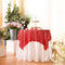 Eternal Beauty Red Square Sequin Tablecloth, Sparkly Overlay for Wedding Party Birthday Baby Shower Christmas 48"x48"