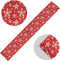 Winter Snowflake Red Table Runner, 70 Inches Christmas Snowflakes for Dining Table Kitchen Holiday Decor