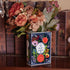 Ceramic Book Vase for Flowers, Home Decor, Cute Bookshelf Accent, Lovers Gifts, Unique Home/Bedroom/Office Decor (Small