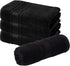 Melissa Linen, 4 Piece Washcloths Set, 100% Turkish Cotton Towels for Body
