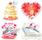 Hoteam 4 Pcs Large Cruise Door Decorations Magnetic, Happy Anniversary Cruise Door Magnets, Waterproof Cabin Decor