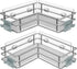 Nieifi Corner Shower Shelves Stainless Steel, Adhesive Shower Caddy Basket Rack with