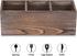 Wooden Silverware Organizer with 3 Spacious Compartments, Cooking Spatula Holder, Kitchen Utensil Flatware Caddy