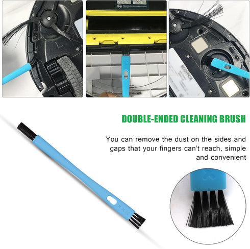 Vacuum Attachments Accessories for Robot Vacuum Cleaner, Cleaning Brush Roll Replacement Parts, Tool Kit for Vacuums