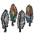 S&S Worldwide-PS1417 Velvet Art Everyday Ornaments, Pack of 24