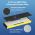 FLT4825 Filter B Replacement for Guardian, 2 H13 Hepa Filters + 8 Carbon Filters for Air Purifier