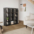 12 Room,Office,Closet, Mavivegue Book Shelf, Cube Storage Organizer, DIY Bookcase, Metal Bookshelf,Tall Book case