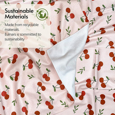18" 30" 2-Pack Eulnars Kitchen Towels, Premium Dish Towels for Kitchen Drying, x Tea Towels, Quick Dry Microfiber Dish