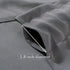 MIULEE Blackout Valance Rod Pocket Thermal Insulated Window Treatment Tiers, 42 x 18 Inches, Grey