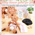Simgoing 19 12 inch Piece Bear Themed Baby Shower Diaper Changing Game Supplies Include Bear Dolls Blindfold Diapers