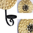 Set 2 1 1 Aimto Wall Sconce Candle Holder Metal Hanging Wall Decorations for Home,Living Room, Bathroom, Dining Room