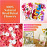 Real Dried Pressed Flowers for Resin, Natural Dry Flowers Leaves Bulk Kit for DIY Scrapbooking & Art Crafts