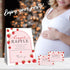 50 1 B10 Baby Shower Diaper Raffle Game Kit, Strawberry Arch, Tickets & Standing Sign, Decoration for Baby Shower
