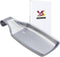 MSY BIGSUNNY Stainless Steel 304 Spoon Rests for Kitchen - Oversized, Long Lasting Brushed