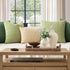 Set 1 Room,1220 Inch,Light Foindtower of Decorative Linen Check Throw Pillow Cover Neutral Farmhouse Lumbar Cushion