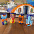 Talavera Shot Glasses Set of 4, Authentic Mexican Tequila Shot Glasses, Hand-painted, 2 Oz (Flowers Design)
