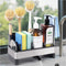 Ouletoy Kitchen Sink Caddy Organizer, Stainless Steel Sponge Holder, Kitchen Caddy Sink Organizer